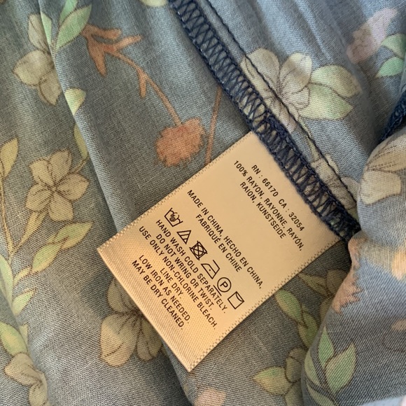 Anthropologie high waist Flowy boho floral Bermuda comfy flowy shorts XS - Picture 7 of 12